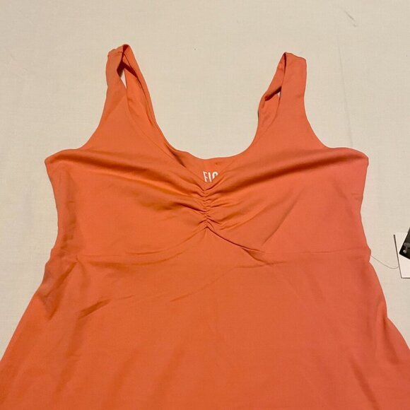 Fig Clothing Ocean Dress Papaya Womens Small - Picture 5 of 16